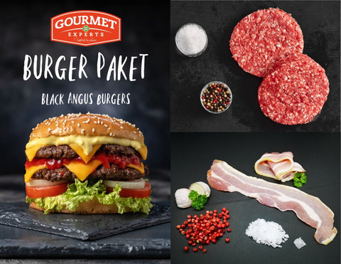 Burger Paket | Black Angus | Irish Beef | Grass Fed - Gourmet Experts Ltd