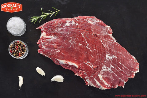 Irisches Black Angus, Flank Steak, Online Fleischmarkt, Premium Steak, Grasgefüttertes Rind, Fleisch online kaufen, Qualitätsfleisch